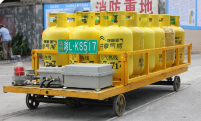 防爆无人运瓶车