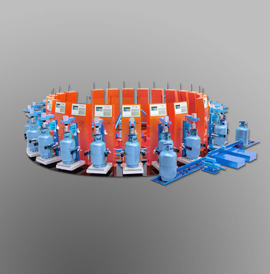 链条转盘自动充装