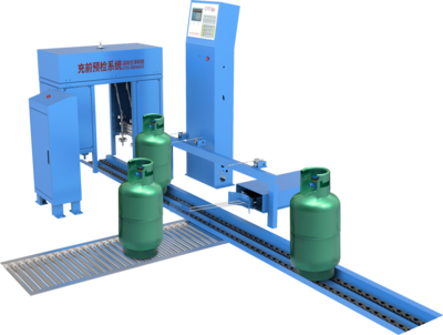 钢瓶调向+自动扫码系统